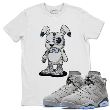 Jordan 6 Georgetown Sneaker Match Tees Cyborg Bunny Sneaker Tees Jordan 6 Georgetown Sneaker Release Tees Unisex Shirts