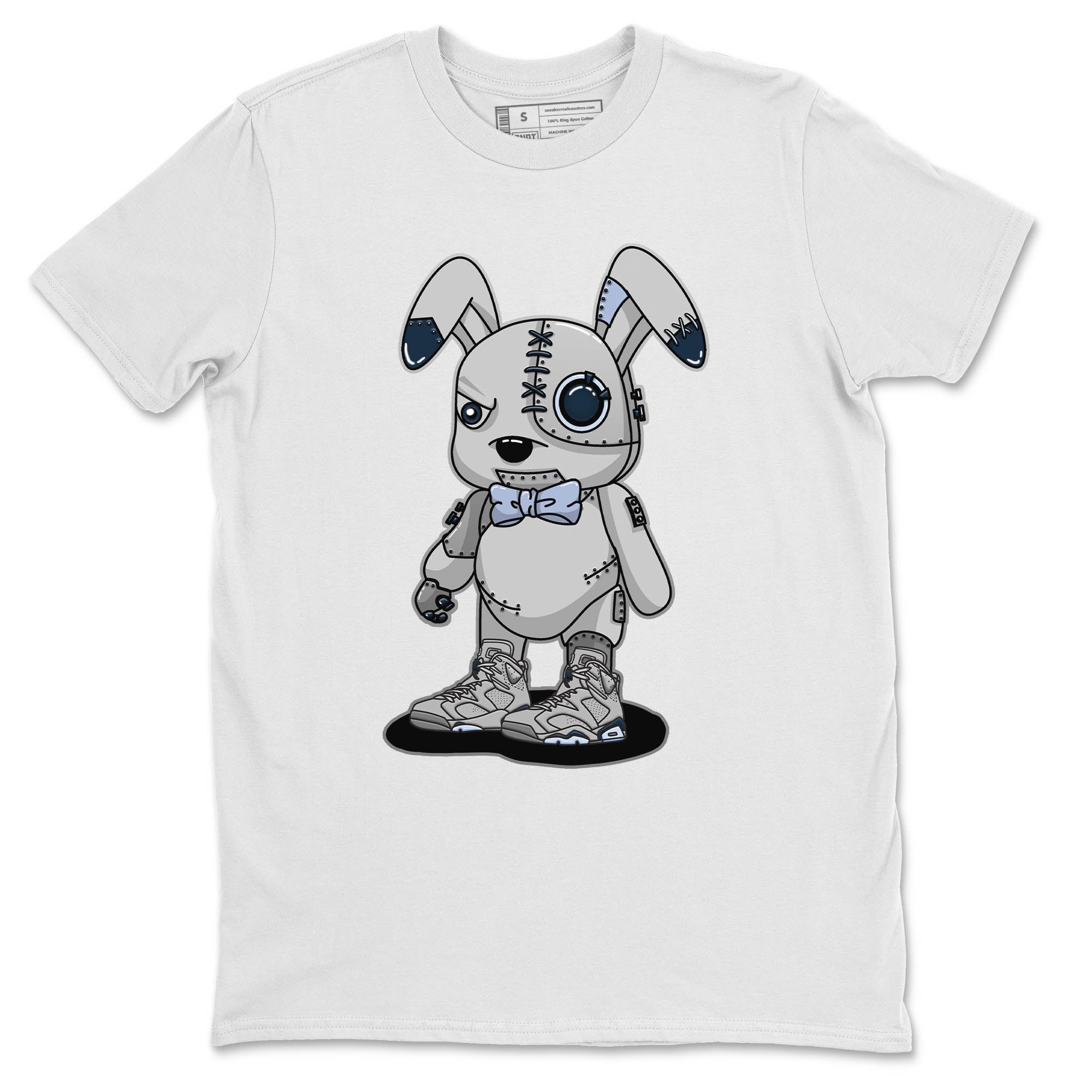 Jordan 6 Georgetown Sneaker Match Tees Cyborg Bunny Sneaker Tees Jordan 6 Georgetown Sneaker Release Tees Unisex Shirts