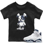 Jordan 6 Midnight Navy Sneaker Match Tees Cyborg Bunny Sneaker Tees Jordan 6 Midnight Navy Sneaker Release Tees Kids Shirts