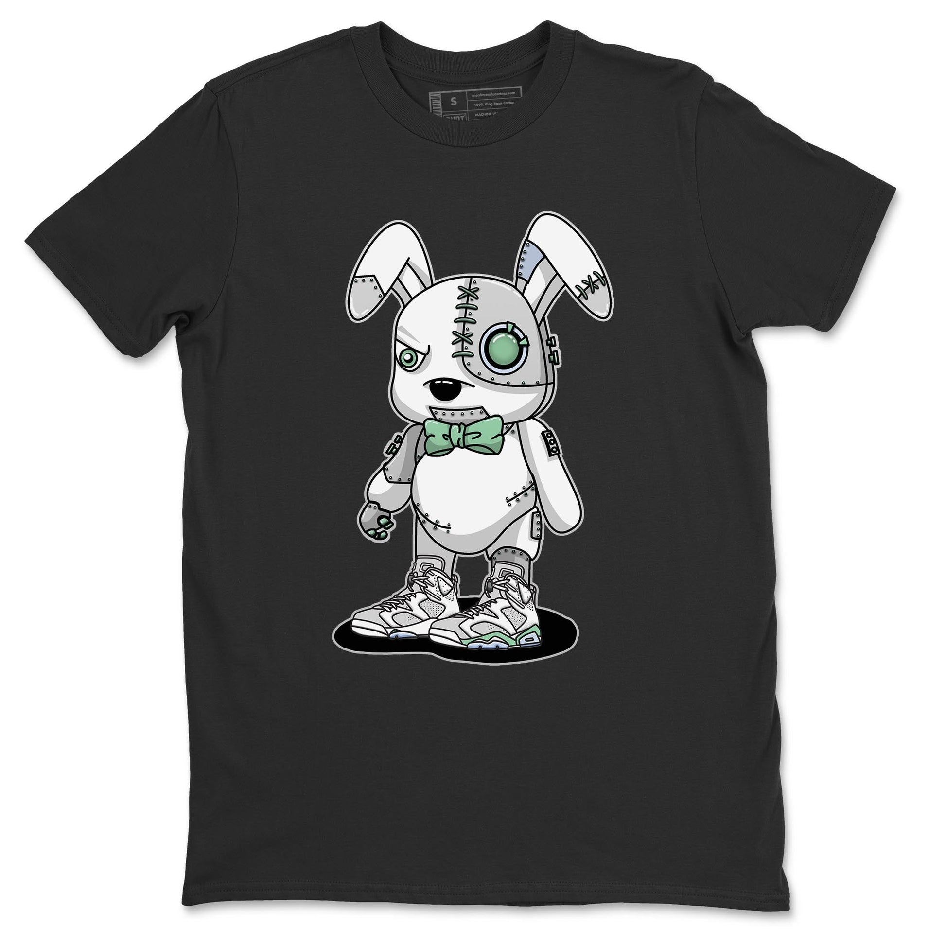 Jordan 6 Mint Foam Sneaker Match Tees Cyborg Bunny Sneaker Tees Jordan 6 Mint Foam Sneaker Release Tees Unisex Shirts
