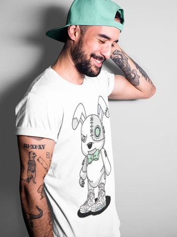 Jordan 6 Mint Foam Sneaker Match Tees Cyborg Bunny Sneaker Tees Jordan 6 Mint Foam Sneaker Release Tees Unisex Shirts