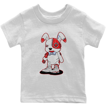 Jordan 6 Red Velvet Cookies Sneaker Match Tees Cyborg Bunny Sneaker Tees Jordan 6 Red Velvet Cookies Sneaker Release Tees Kids Shirts