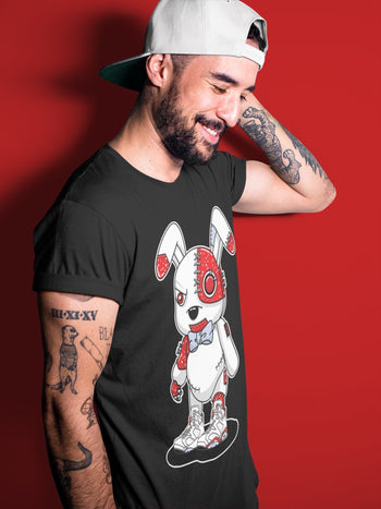 Jordan 6 Red Velvet Cookies Sneaker Match Tees Cyborg Bunny Sneaker Tees Jordan 6 Red Velvet Cookies Sneaker Release Tees Unisex Shirts