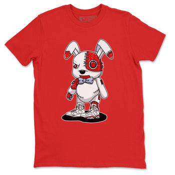 Jordan 6 Red Velvet Cookies Sneaker Match Tees Cyborg Bunny Sneaker Tees Jordan 6 Red Velvet Cookies Sneaker Release Tees Unisex Shirts