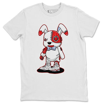 Jordan 6 Red Velvet Cookies Sneaker Match Tees Cyborg Bunny Sneaker Tees Jordan 6 Red Velvet Cookies Sneaker Release Tees Unisex Shirts