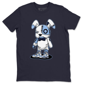 Jordan 6 UNC Sneaker Match Tees Cyborg Bunny Sneaker Tees Jordan 6 UNC Sneaker Release Tees Unisex Shirts