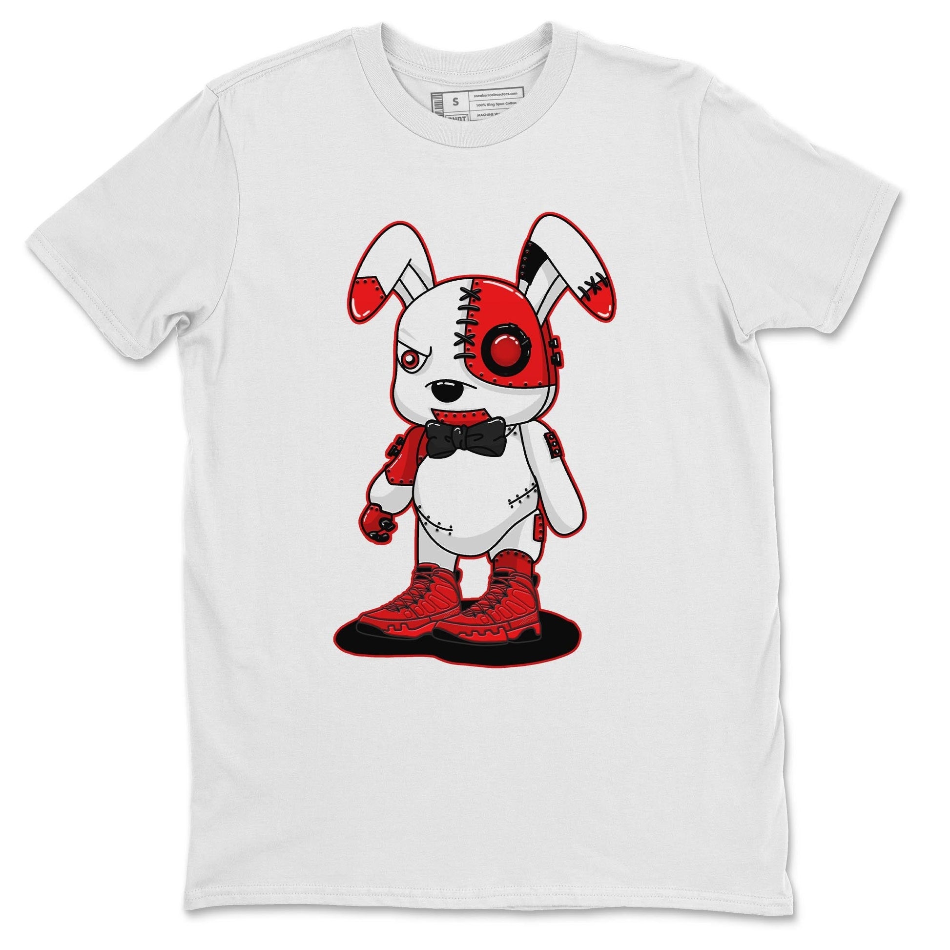 Jordan 9 Chile Red Sneaker Match Tees Cyborg Bunny Sneaker Tees Jordan 9 Chile Red Sneaker Release Tees Unisex Shirts