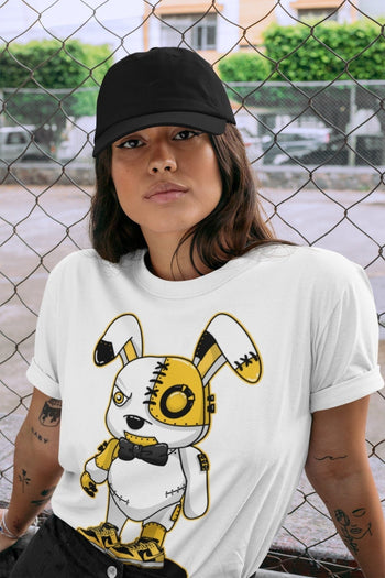 Dunk Championship Goldenrod Sneaker Match Tees Cyborg Bunny Sneaker Tees Dunk Championship Goldenrod Sneaker Release Tees Unisex Shirts
