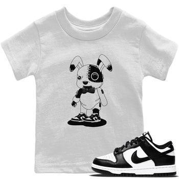 Dunk Panda Sneaker Match Tees Cyborg bunny Sneaker Tees Dunk Panda Sneaker Release Tees Kids Shirts