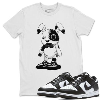 Dunk Panda Sneaker Match Tees Cyborg bunny Sneaker Tees Dunk Panda Sneaker Release Tees Unisex Shirts