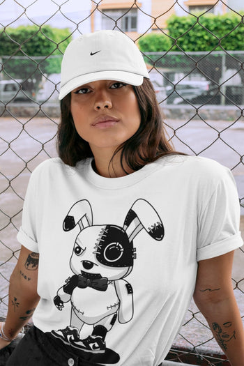Dunk Panda Sneaker Match Tees Cyborg bunny Sneaker Tees Dunk Panda Sneaker Release Tees Unisex Shirts