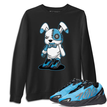 Yeezy 700 Bright Cyan Sneaker Match Tees Cyborg Bunny Sneaker Tees Yeezy 700 Bright Cyan Sneaker Release Tees Unisex Shirts