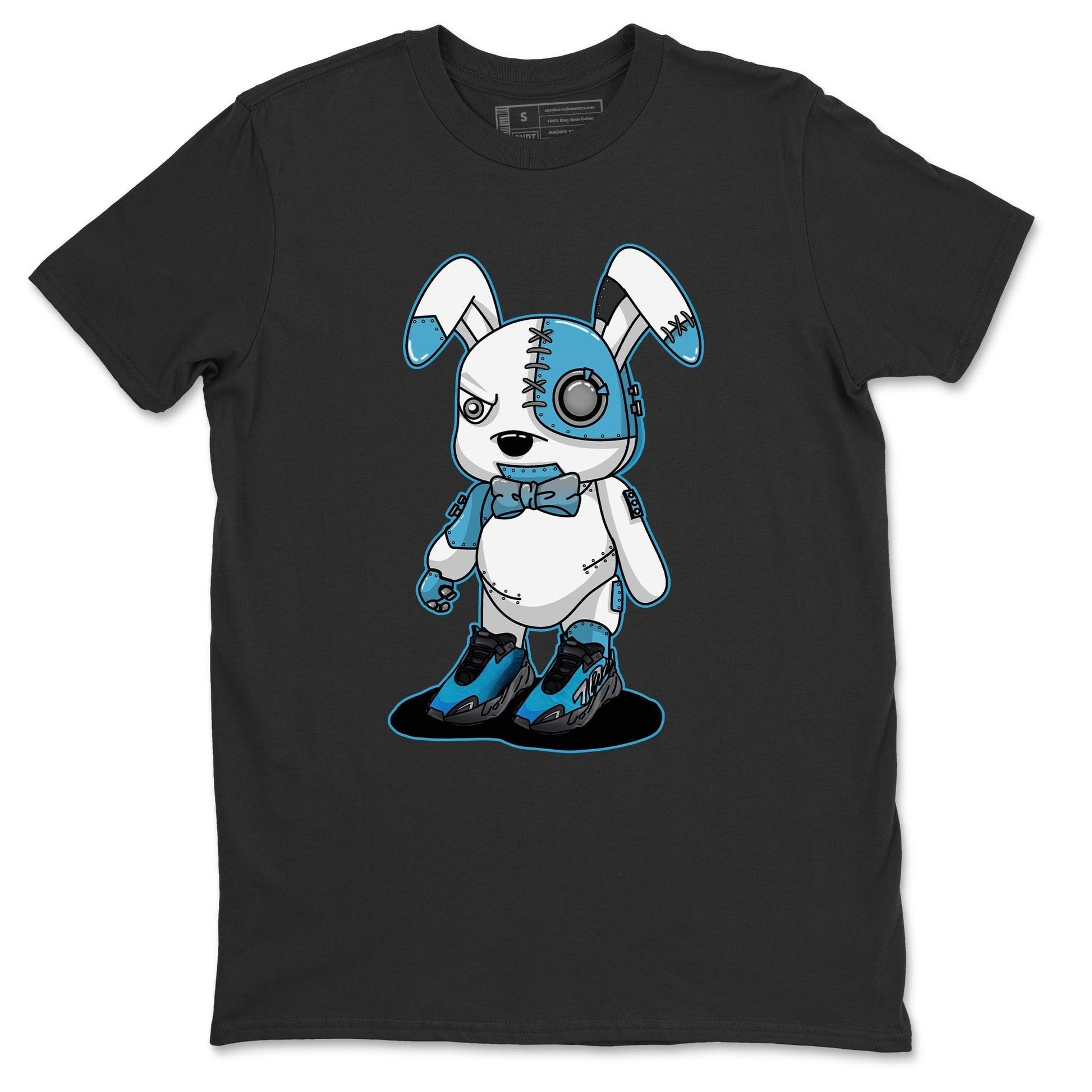 Yeezy 700 Bright Cyan Sneaker Match Tees Cyborg Bunny Sneaker Tees Yeezy 700 Bright Cyan Sneaker Release Tees Unisex Shirts