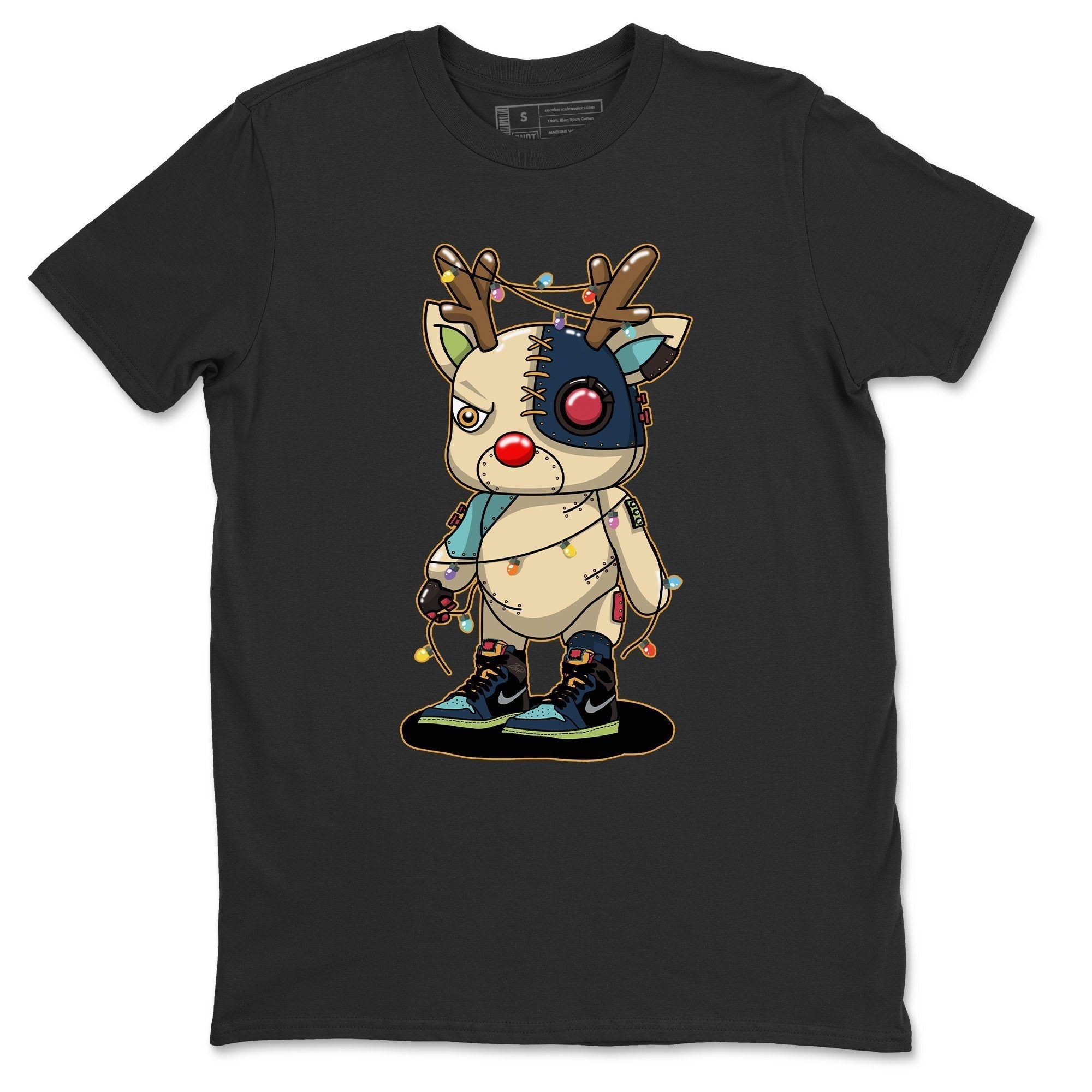 Jordan 1 Bio Hack Sneaker Match Tees Cyborg Reindeer Sneaker Tees Jordan 1 Bio Hack Sneaker Release Tees Unisex Shirts