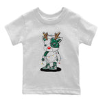 Jordan 1 Gorge Green Sneaker Match Tees Cyborg Reindeer Sneaker Tees Jordan 1 Gorge Green Sneaker Release Tees Kids Shirts