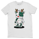 Jordan 1 Gorge Green Sneaker Match Tees Cyborg Reindeer Sneaker Tees Jordan 1 Gorge Green Sneaker Release Tees Unisex Shirts