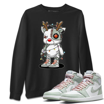 Jordan 1 Seafoam Sneaker Match Tees Cyborg Reindeer Sneaker Tees Jordan 1 Seafoam Sneaker Release Tees Unisex Shirts
