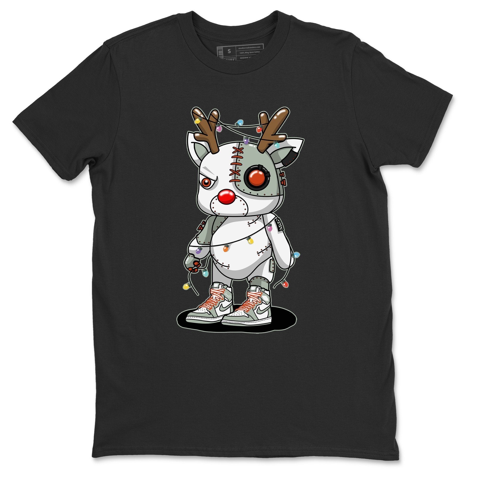 Jordan 1 Seafoam Sneaker Match Tees Cyborg Reindeer Sneaker Tees Jordan 1 Seafoam Sneaker Release Tees Unisex Shirts