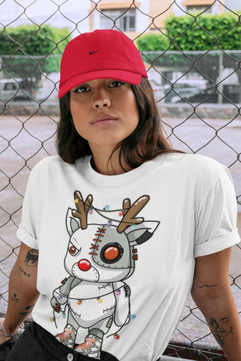 Jordan 1 Seafoam Sneaker Match Tees Cyborg Reindeer Sneaker Tees Jordan 1 Seafoam Sneaker Release Tees Unisex Shirts