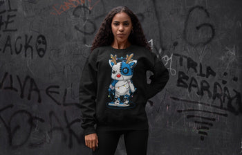 Jordan 1 Travis Scott Sneaker Match Tees Cyborg Reindeer Sneaker Tees Jordan 1 Travis Scott Sneaker Release Tees Unisex Shirts