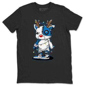 Jordan 1 Travis Scott Sneaker Match Tees Cyborg Reindeer Sneaker Tees Jordan 1 Travis Scott Sneaker Release Tees Unisex Shirts