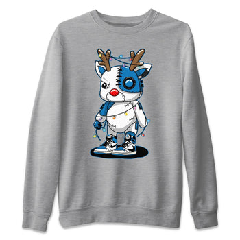 Jordan 1 Travis Scott Sneaker Match Tees Cyborg Reindeer Sneaker Tees Jordan 1 Travis Scott Sneaker Release Tees Unisex Shirts