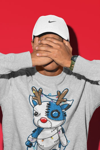 Jordan 1 Travis Scott Sneaker Match Tees Cyborg Reindeer Sneaker Tees Jordan 1 Travis Scott Sneaker Release Tees Unisex Shirts
