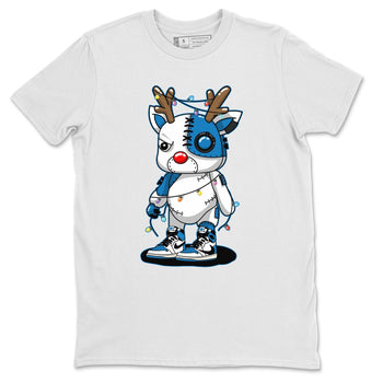 Jordan 1 Travis Scott Sneaker Match Tees Cyborg Reindeer Sneaker Tees Jordan 1 Travis Scott Sneaker Release Tees Unisex Shirts