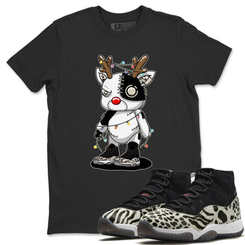 Jordan 11 Animal Instinct Sneaker Match Tees Cyborg Reindeer Sneaker Tees Jordan 11 Animal Instinct Sneaker Release Tees Unisex Shirts