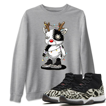 Jordan 11 Animal Instinct Sneaker Match Tees Cyborg Reindeer Sneaker Tees Jordan 11 Animal Instinct Sneaker Release Tees Unisex Shirts