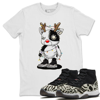 Jordan 11 Animal Instinct Sneaker Match Tees Cyborg Reindeer Sneaker Tees Jordan 11 Animal Instinct Sneaker Release Tees Unisex Shirts