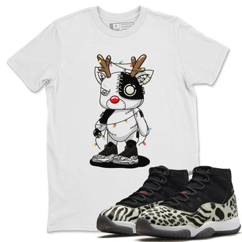 Jordan 11 Animal Instinct Sneaker Match Tees Cyborg Reindeer Sneaker Tees Jordan 11 Animal Instinct Sneaker Release Tees Unisex Shirts