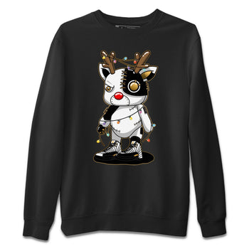 Jordan 12 Royalty Sneaker Match Tees Cyborg Reindeer Sneaker Tees Jordan 12 Royalty Sneaker Release Tees Unisex Shirts