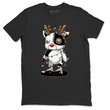Jordan 12 Royalty Sneaker Match Tees Cyborg Reindeer Sneaker Tees Jordan 12 Royalty Sneaker Release Tees Unisex Shirts