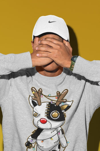 Jordan 12 Royalty Sneaker Match Tees Cyborg Reindeer Sneaker Tees Jordan 12 Royalty Sneaker Release Tees Unisex Shirts