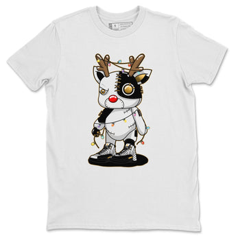 Jordan 12 Royalty Sneaker Match Tees Cyborg Reindeer Sneaker Tees Jordan 12 Royalty Sneaker Release Tees Unisex Shirts