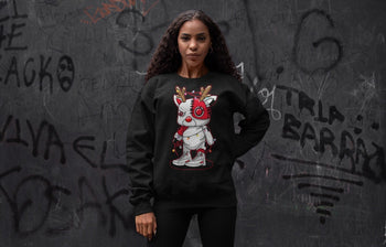 Jordan 12 Twist Sneaker Match Tees Cyborg Reindeer Sneaker Tees Jordan 12 Twist Sneaker Release Tees Unisex Shirts