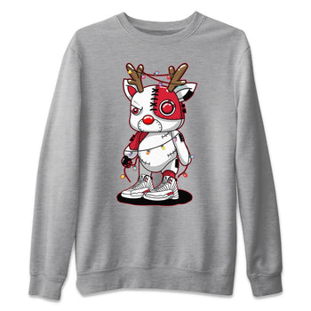 Jordan 12 Twist Sneaker Match Tees Cyborg Reindeer Sneaker Tees Jordan 12 Twist Sneaker Release Tees Unisex Shirts