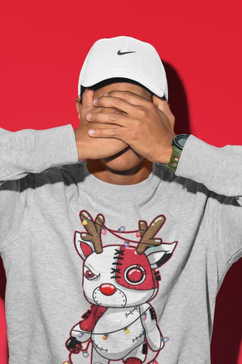 Jordan 12 Twist Sneaker Match Tees Cyborg Reindeer Sneaker Tees Jordan 12 Twist Sneaker Release Tees Unisex Shirts