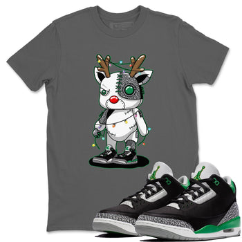 Jordan 3 Pine Green Sneaker Match Tees Cyborg Reindeer Sneaker Tees Jordan 3 Pine Green Sneaker Release Tees Unisex Shirts