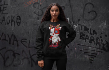Jordan 5 Raging Bull Sneaker Match Tees Cyborg Reindeer Sneaker Tees Jordan 5 Raging Bull Sneaker Release Tees Unisex Shirts