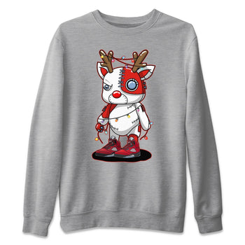 Jordan 5 Raging Bull Sneaker Match Tees Cyborg Reindeer Sneaker Tees Jordan 5 Raging Bull Sneaker Release Tees Unisex Shirts