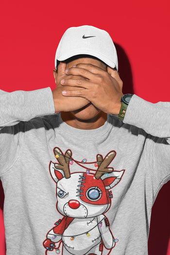 Jordan 5 Raging Bull Sneaker Match Tees Cyborg Reindeer Sneaker Tees Jordan 5 Raging Bull Sneaker Release Tees Unisex Shirts