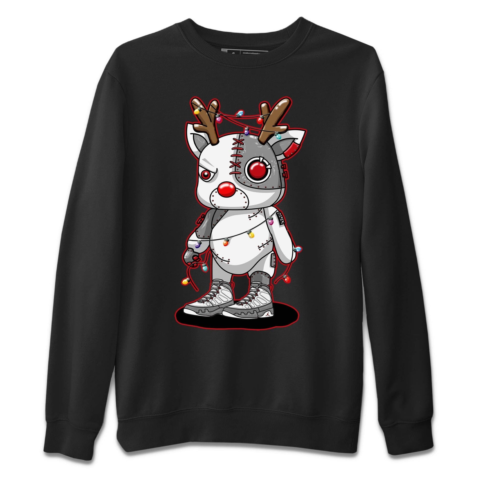 Jordan 9 Fire Red Sneaker Match Tees Cyborg Reindeer Sneaker Tees Jordan 9 Fire Red Sneaker Release Tees Unisex Shirts