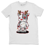 Jordan 9 Fire Red Sneaker Match Tees Cyborg Reindeer Sneaker Tees Jordan 9 Fire Red Sneaker Release Tees Unisex Shirts