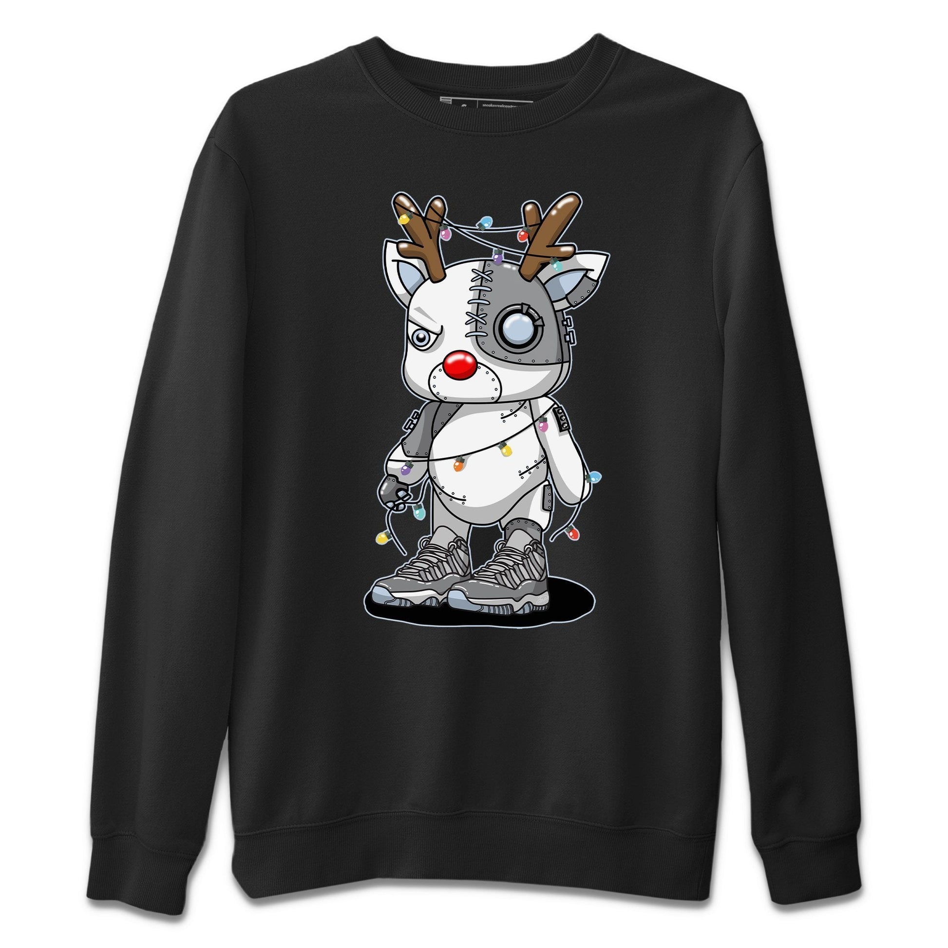 Jordan 11 Cool Grey Sneaker Match Tees Cyborg Reindeer Sneaker Tees Jordan 11 Cool Grey Sneaker Release Tees Unisex Shirts