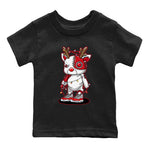 Jordan 11 Cherry Sneaker Match Tees Cyborg Reindeer Sneaker Tees Jordan 11 Cherry Sneaker Release Tees Kids Shirts