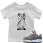 Jordan 11 Cool Grey Sneaker Match Tees Cyborg Reindeer Sneaker Tees Jordan 11 Cool Grey Sneaker Release Tees Kids Shirts