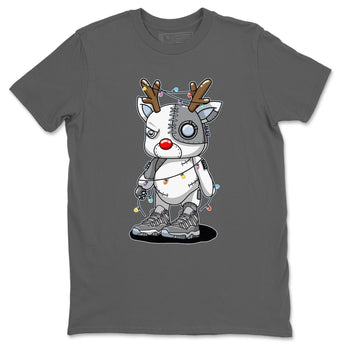 Jordan 11 Cool Grey Sneaker Match Tees Cyborg Reindeer Sneaker Tees Jordan 11 Cool Grey Sneaker Release Tees Unisex Shirts