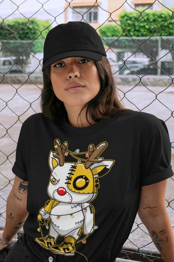 Dunk Championship Goldenrod Sneaker Match Tees Cyborg Reindeer Sneaker Tees Dunk Championship Goldenrod Sneaker Release Tees Unisex Shirts